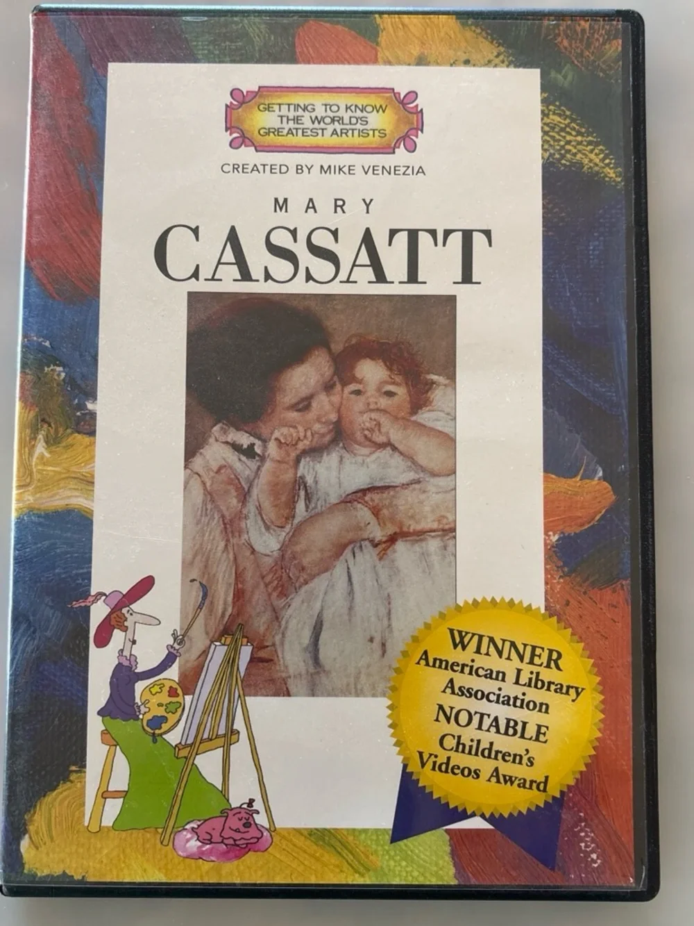 Mary Cassatt Art Video — White Cover